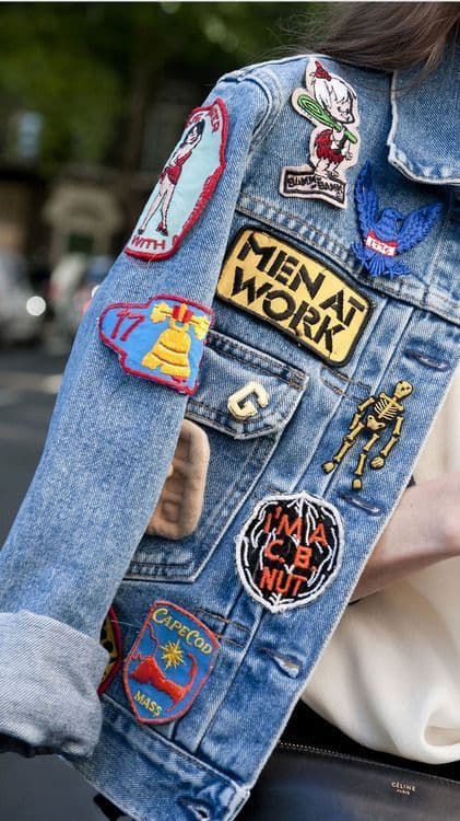 Custom embroidered patch