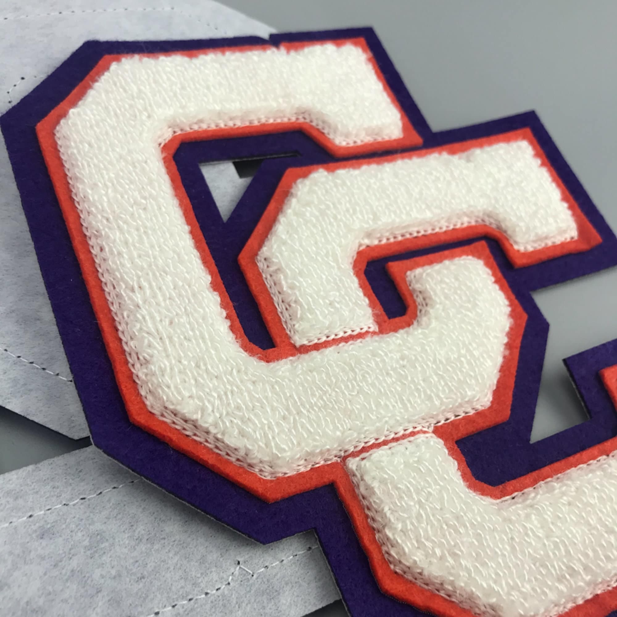 Custom embroidered patch