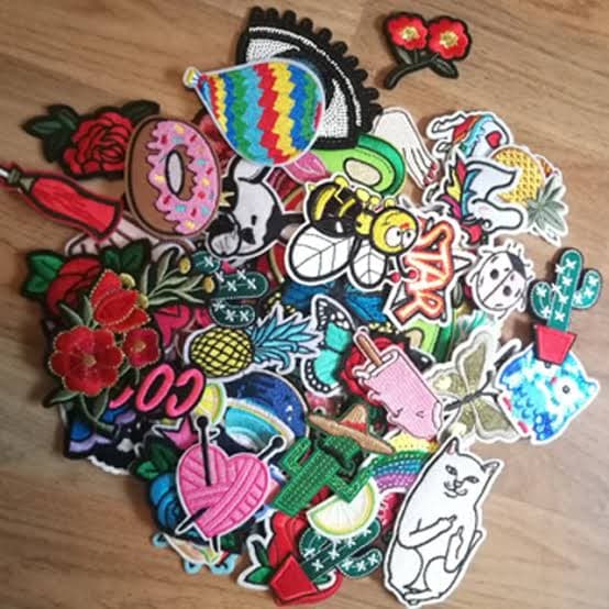 Custom embroidered patch