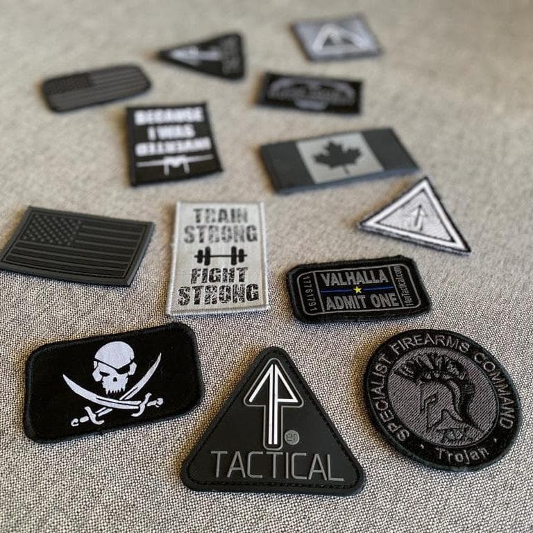 Custom embroidered patch