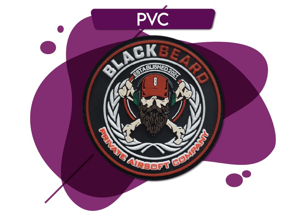 PVC / Rubber patch example