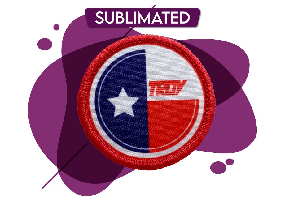 Sublimation patch example