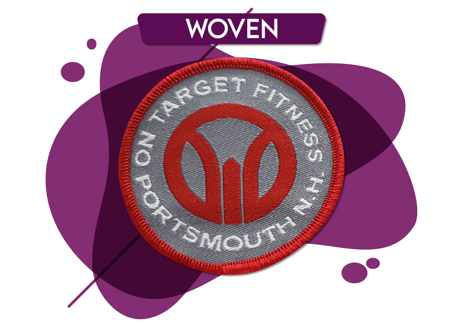 Woven patch example